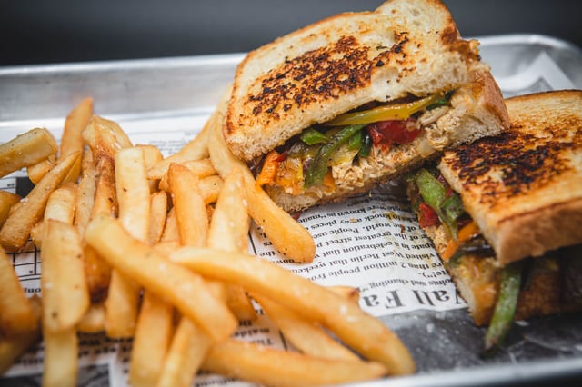 Cajun Chicken Melt.