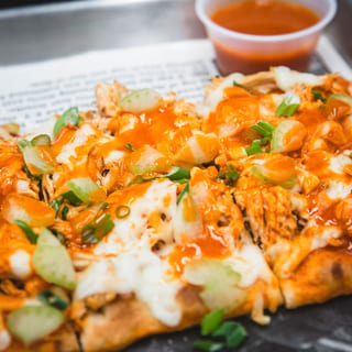 Buffalo Chicken Flatbread