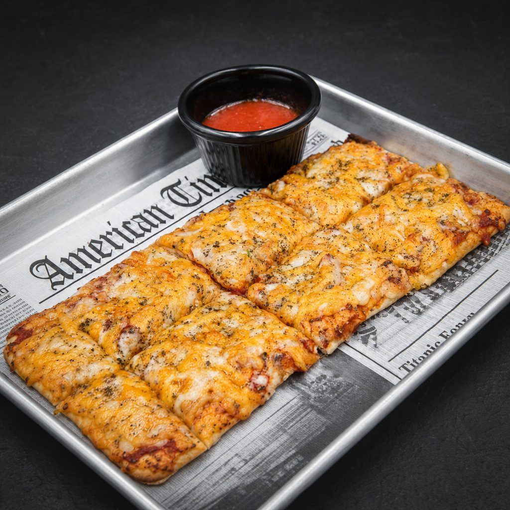 Four Cheese Flatbread.