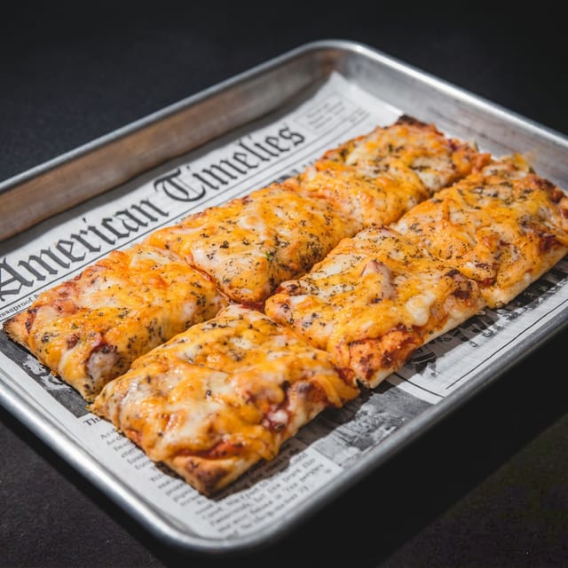 Four Cheese Flatbread.