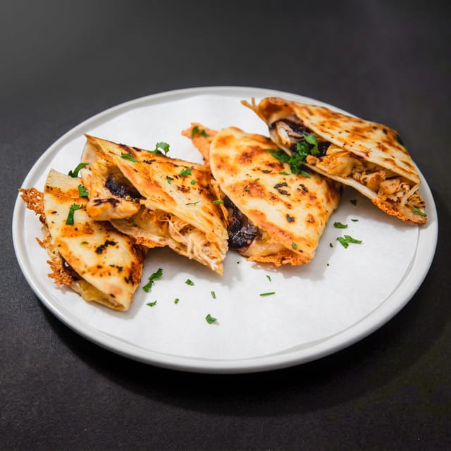 Chipotle Cherry BBQ Quesadilla.